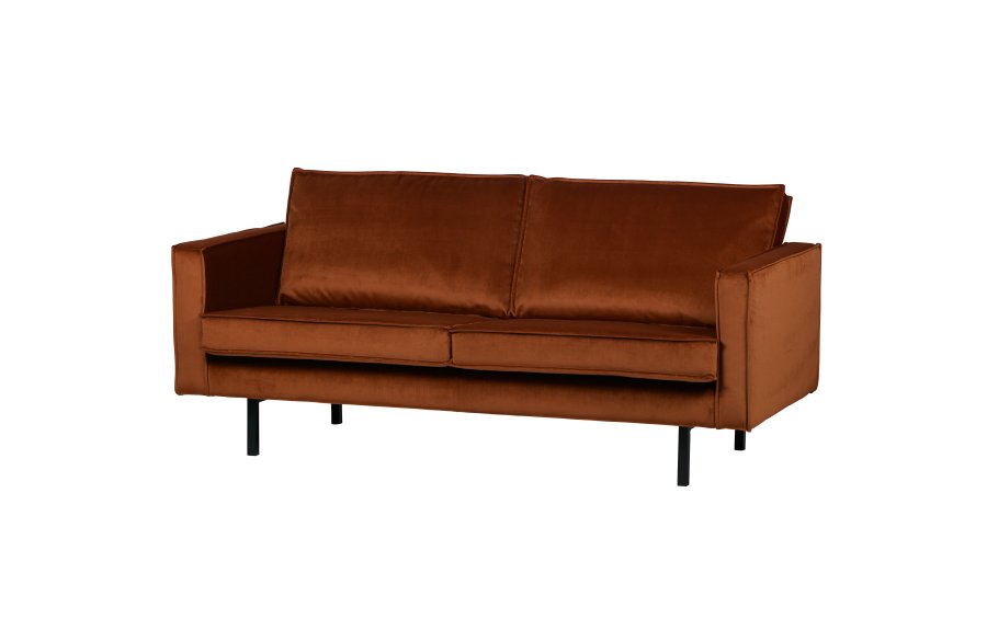 BEPUREHOME Rodeo 2,5 pers. sofa - rust fljl