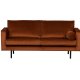BEPUREHOME Rodeo 2,5 pers. sofa - rust fljl