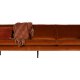 BEPUREHOME Rodeo 3 pers. sofa - rust fljl