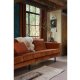 BEPUREHOME Rodeo 3 pers. sofa - rust fljl