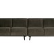 BEPUREHOME Statement 4 pers. sofa - varm grn fljl