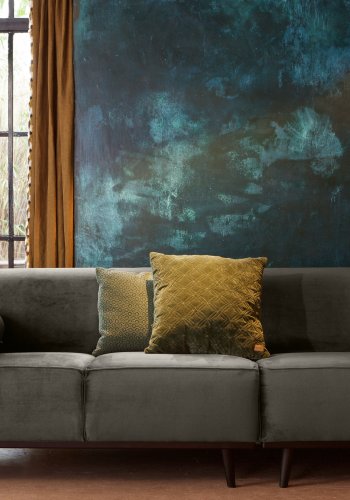 BEPUREHOME Statement 4 pers. sofa - varm grn fljl