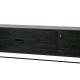 WOOOD EXCLUSIVE Silas TV-bord, m. 1 lge, 1 hylde, 2 skuffer - sort Blacknight brstet asketr