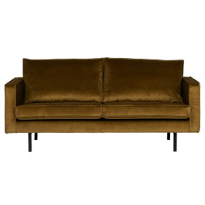 BEPUREHOME Rodeo 2,5 pers. sofa - honning gul fljl