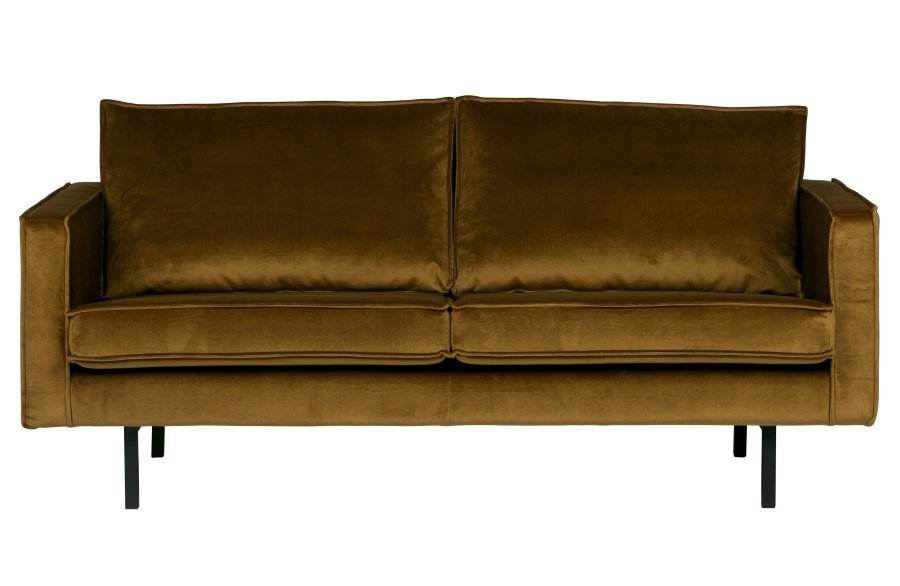 BEPUREHOME Rodeo 2,5 pers. sofa - honning gul fljl