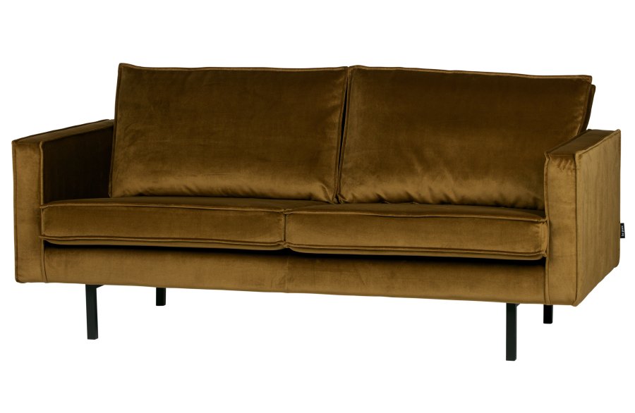 BEPUREHOME Rodeo 2,5 pers. sofa - honning gul fljl