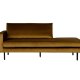 BEPUREHOME Rodeo daybed, venstre - honning gul fljl