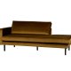 BEPUREHOME Rodeo daybed, venstre - honning gul fljl