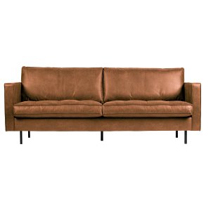 BEPUREHOME Rodeo 2,5 pers. sofa - cognac stof