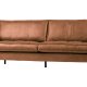 BEPUREHOME Rodeo 2,5 pers. sofa - cognac stof
