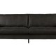 BEPUREHOME Rodeo 2,5 pers. sofa - sort stof