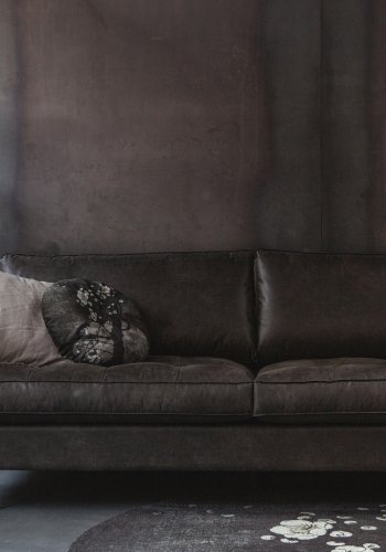 BEPUREHOME Rodeo 2,5 pers. sofa - sort stof