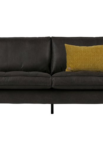 BEPUREHOME Rodeo 2,5 pers. sofa - sort stof
