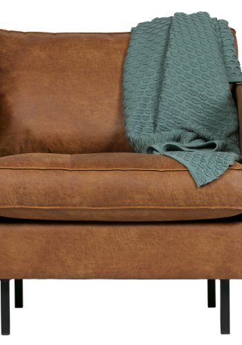 BEPUREHOME Rodeo lnestol - cognac stof