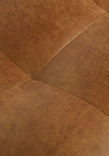BEPUREHOME Rodeo lnestol - cognac stof