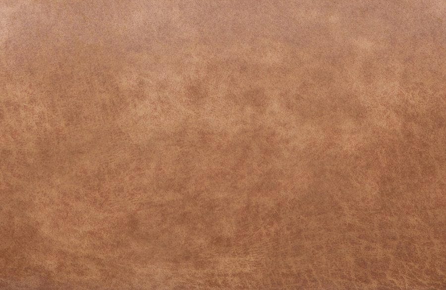 BEPUREHOME Rodeo puf - cognac stof (84x54)