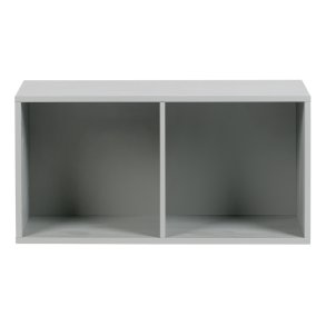 VTWONEN Lower Case skab, m. 2 rum - gr beton fyrretr