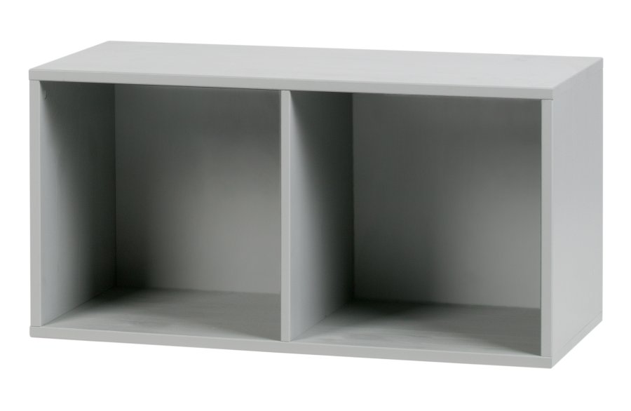 VTWONEN Lower Case skab, m. 2 rum - gr beton fyrretr