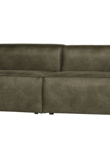 WOOOD Bean 3,5 pers. sofa - army grn lderfiber/polyester