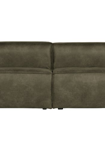 WOOOD Bean 3,5 pers. sofa - army grn lderfiber/polyester