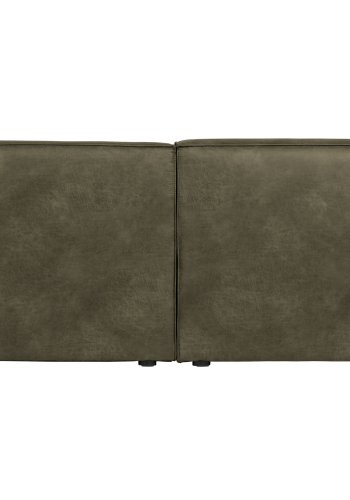 WOOOD Bean 3,5 pers. sofa - army grn lderfiber/polyester