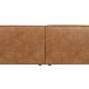 WOOOD Bean 3,5 pers. sofa - cognac lderfiber/polyester