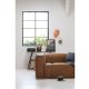 WOOOD Bean 3,5 pers. sofa - cognac lderfiber/polyester