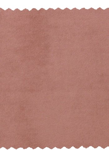 WOOOD Sara hj puf, rund - gammel rosa polyester fljl (46)