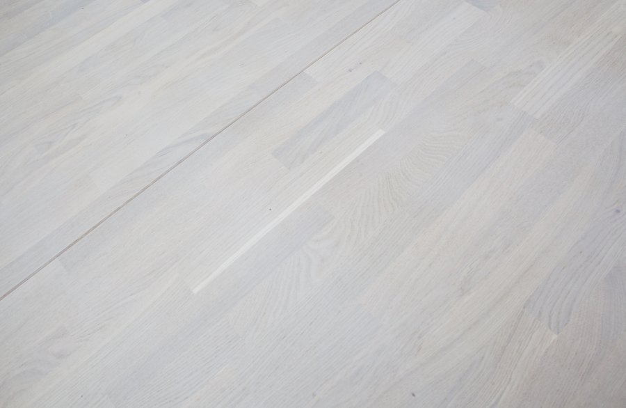 WOOOD EXCLUSIVE Lange Jan spisebord, m. 2 tillgsplader - sydney hvid egetr (120)