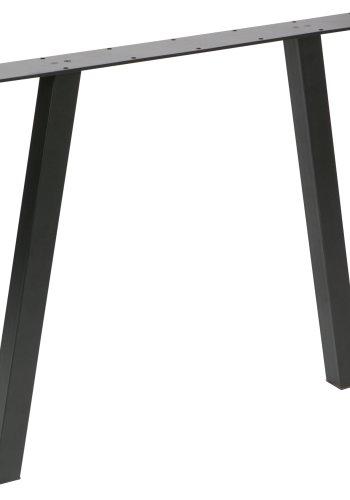 WOOOD Tablo A-bordben til spisebord - matsort metal