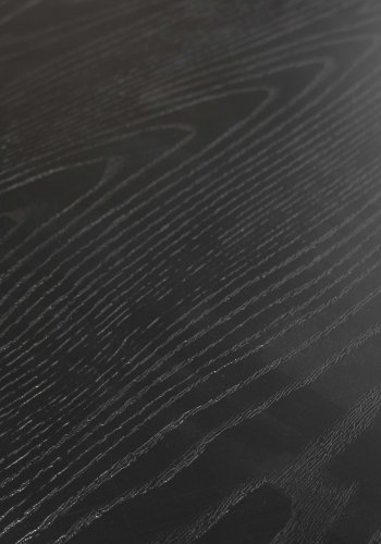 WOOOD EXCLUSIVE Bruno spisebord, rund - sort MDF og stl (120)