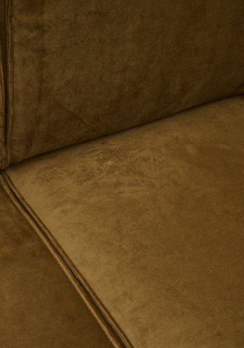 BEPUREHOME Statement hjrnesofa, venstre - honning gul fljl