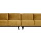 BEPUREHOME Statement 4 pers. sofa - honning gul fljl