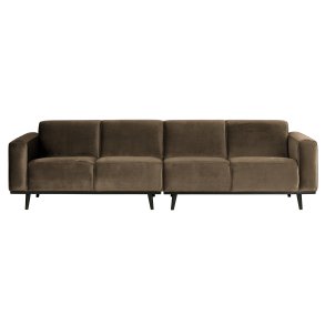 BEPUREHOME Statement 4 pers. sofa - taupe fljl