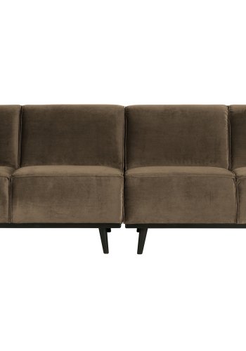 BEPUREHOME Statement 4 pers. sofa - taupe fljl