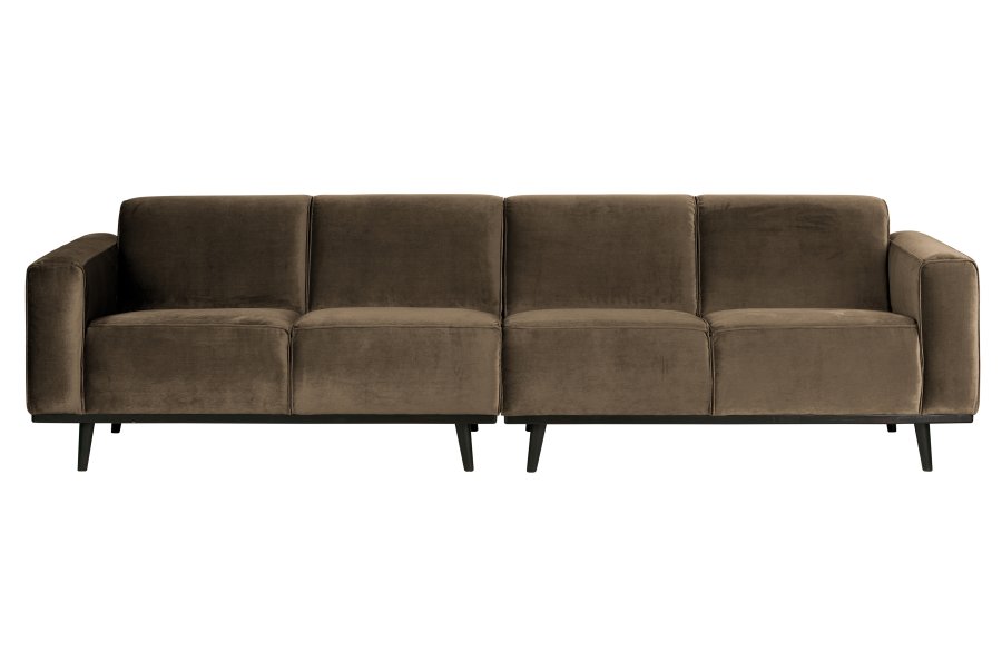 BEPUREHOME Statement 4 pers. sofa - taupe fljl