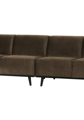 BEPUREHOME Statement 4 pers. sofa - taupe fljl
