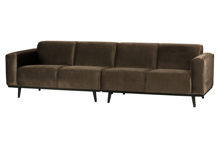 BEPUREHOME Statement 4 pers. sofa - taupe fljl