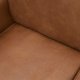 BEPUREHOME Statement hjrnesofa, hjre - cognac stof