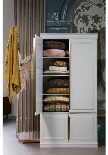 BEPUREHOME Organize skab, m. 4 lger og 5 hylder - tge gr fyrretr