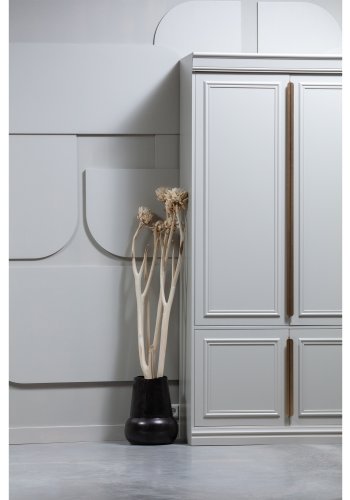 BEPUREHOME Organize skab, m. 4 lger, 3 hylder og 1 bjlestang - tge gr fyrretr