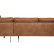 BEPUREHOME Rodeo hjrnesofa, hjre - cognac stof