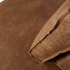 BEPUREHOME Rodeo hjrnesofa, hjre - cognac stof