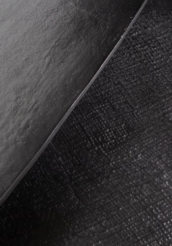 BEPUREHOME Collection sidebord, trekantet - sort aluminium (st af 2)