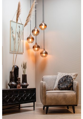 BEPUREHOME Bequest TV-bord, m. 2 lger og 1 hylde - antik sort genbrugt fyrretr og jern (160x45)