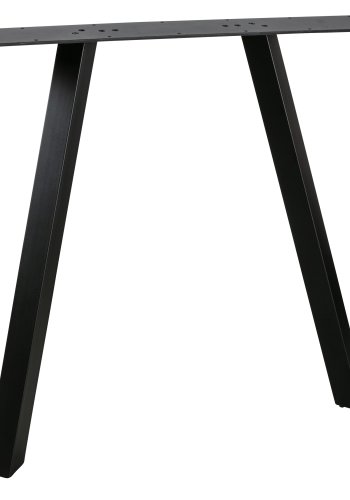 WOOOD Tablo 2-positions Square bordben til spisebord - matsort metal