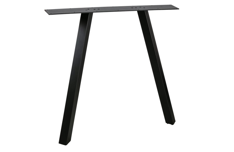 WOOOD Tablo 2-positions Square bordben til spisebord - matsort metal