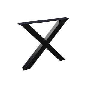 WOOOD Tablo Alkmaar bordben til spisebord - matsort metal