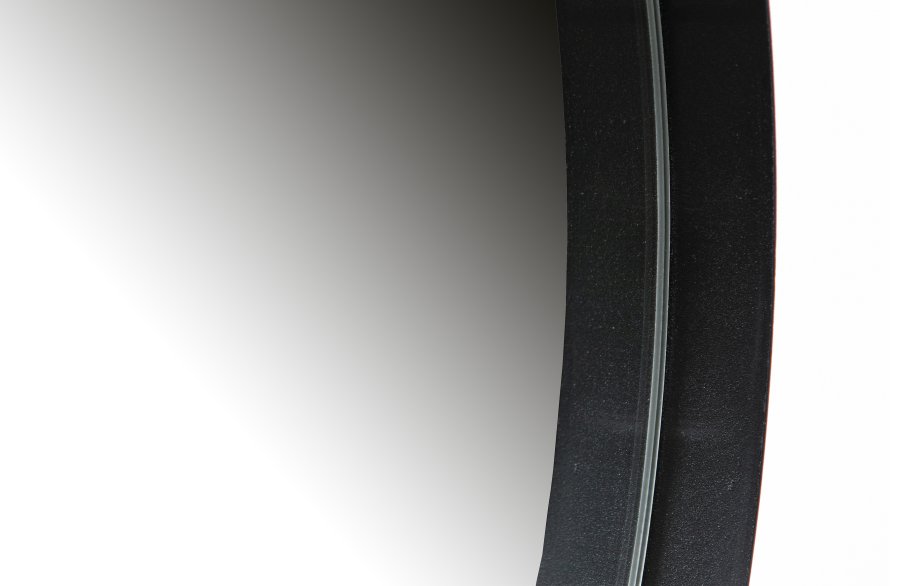 WOOOD Doutzen vgspejl, rund - spejlglas og sort stl (115)