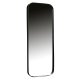 WOOOD EXCLUSIVE Doutzen vgspejl, rektangulr - spejlglas og sort metal (110x40)